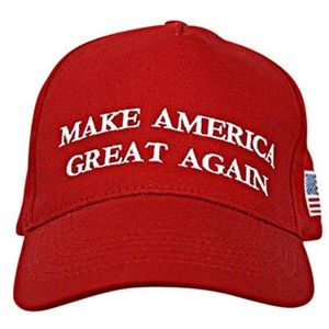 Make America Great Again Donald Trump Red Cap Hat.